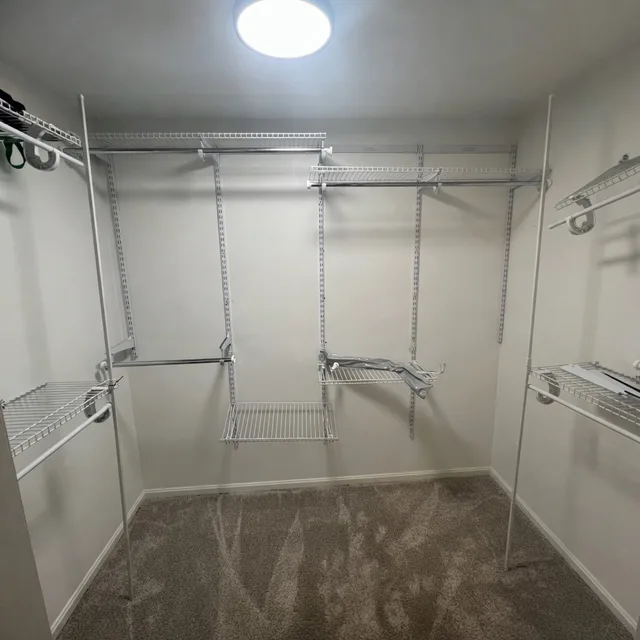 Walk-In Closet Build-Out Before