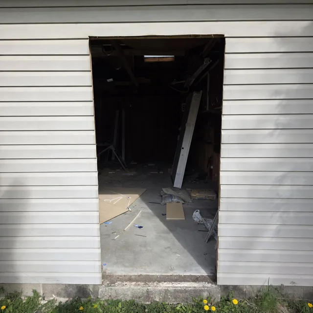 Exterior Door Install Before